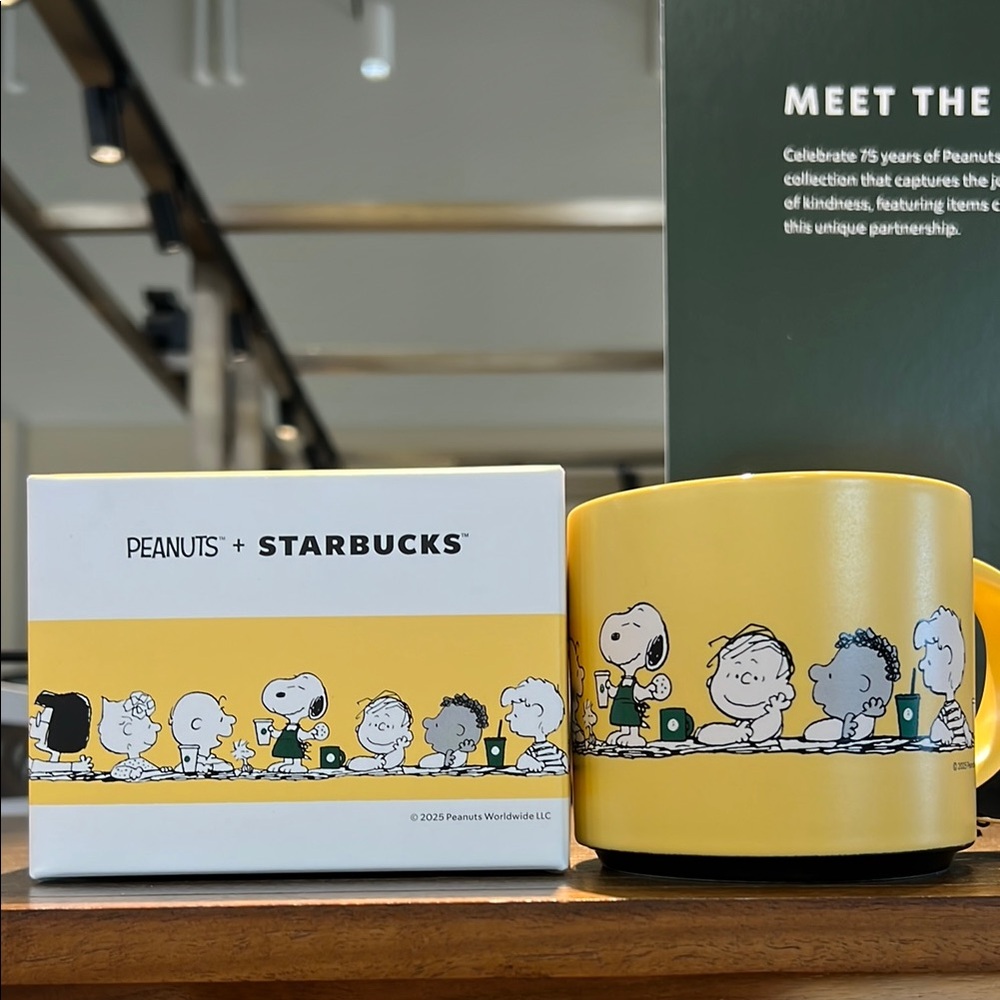 Peanuts x Starbucks Yellow Mug